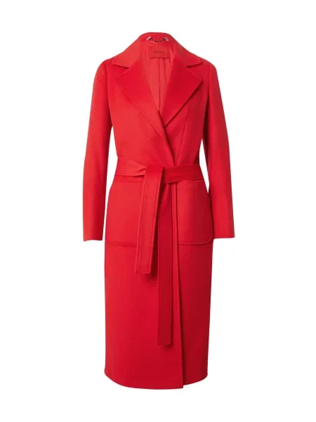 MAX&Co. palton de lana rosu de tranzitie roșu