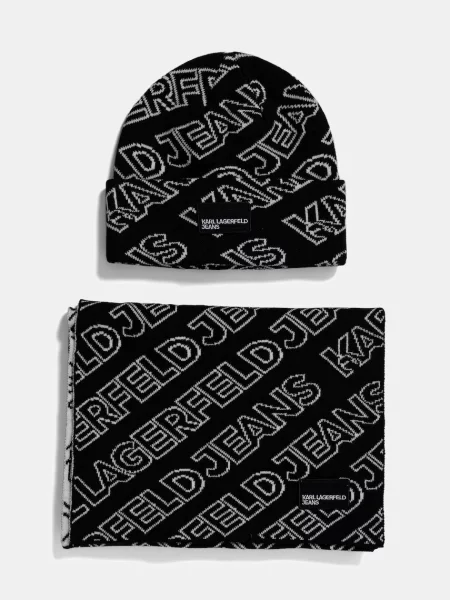 Căciulă Karl Lagerfeld Jeans negru