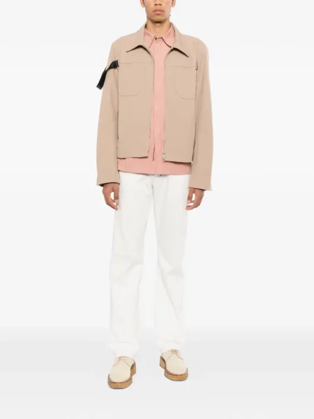 Blugi Tom Ford cu strasuri alb