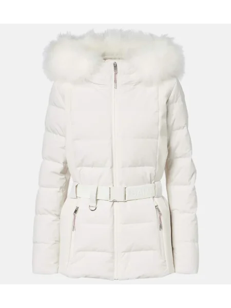 Kurtka puchowa Yves Salomon biała