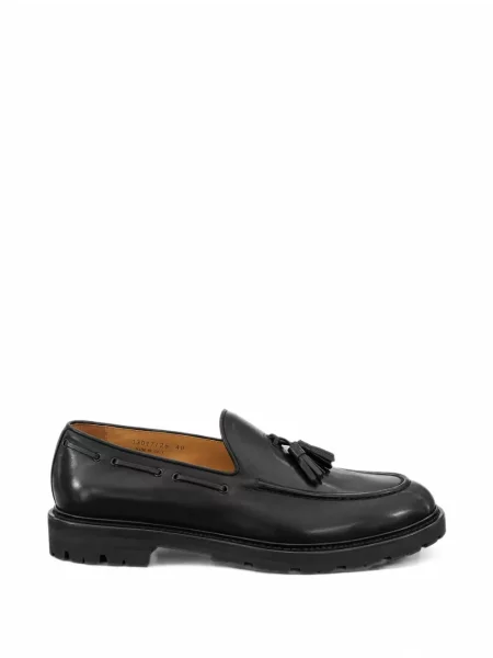 Pantofi loafer Franzese Collection din piele negru