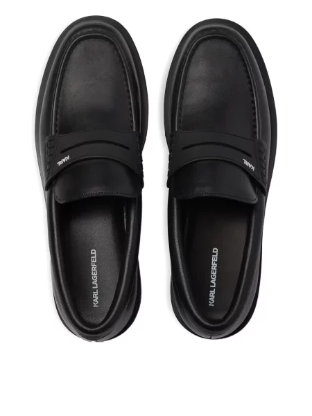 Pantofi loafer Karl Lagerfeld negru