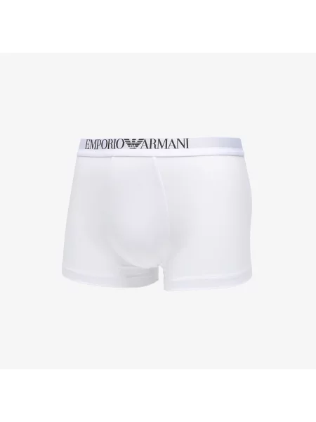 Boxerky Emporio Armani Bottom Trunk White/ White S bílé