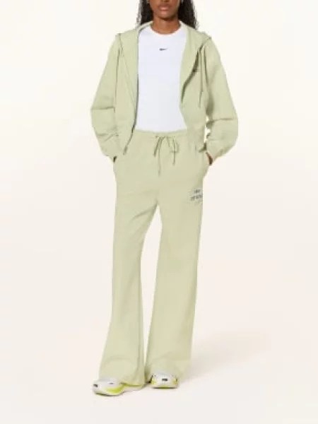 Nike Tepláky Sportswear Phoenix Fleece světle zelená