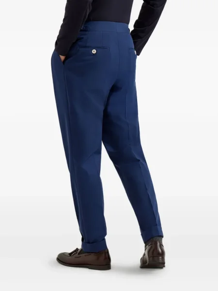 Pantaloni Brunello Cucinelli albastru