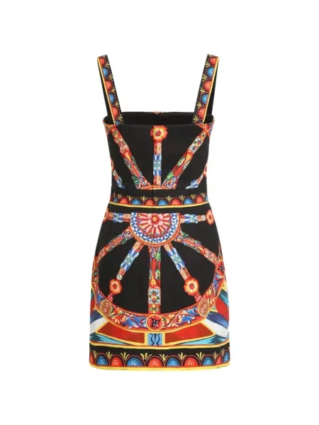 Scurt rochie Dolce & Gabbana cu imagine negru