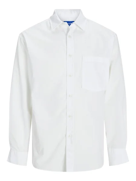 JACK & JONES Cămașă JORMARGATE' alb