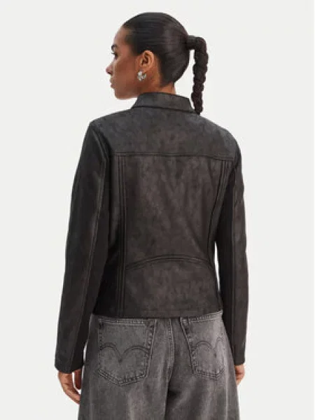 Desigual Demisezoninė striukė juoda