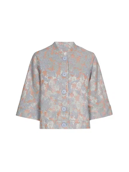 Krótka kurtka jeansowa Marie Méro niebieska