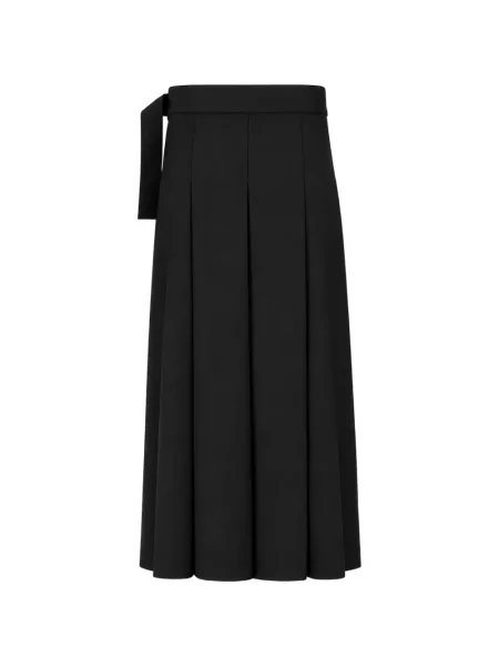 Cu centură fustă midi P.a.r.o.s.h. negru