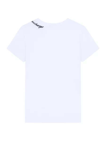 Tricou Eax alb