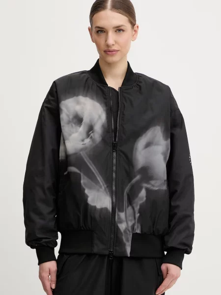 Adidas by Stella McCartney kurtka bomber czarny