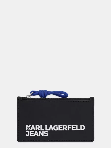 Портмоне Karl Lagerfeld Jeans черно
