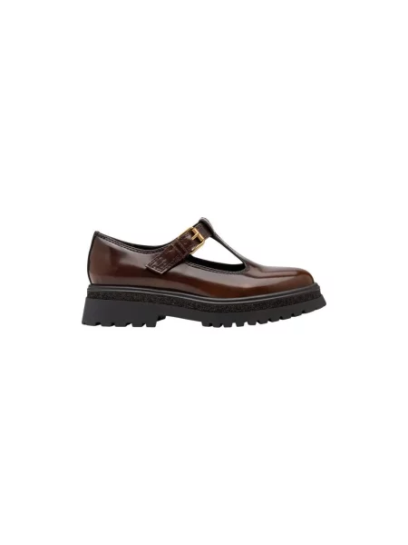 Mokasine Tamaris slip-on smeđa