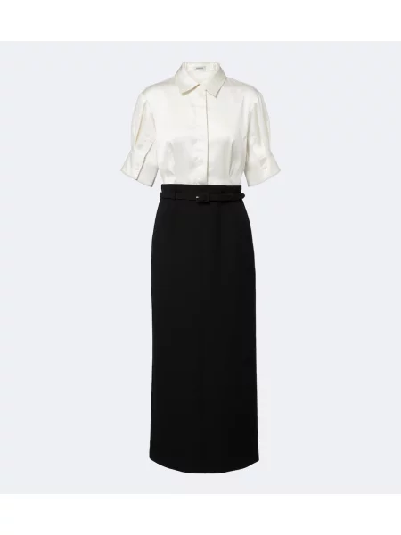 Rochie midi Simkhai din țesătură twill
