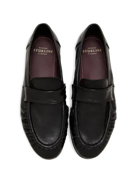 Кожени лоуфъри Sturlini Firenze черно