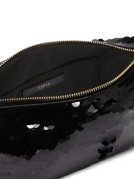 Colier Furla cu paiete negru