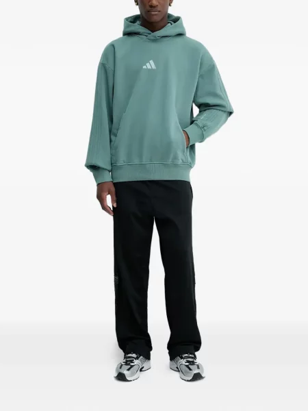 Pantaloni scurți Adidas alergare cu decolteu rotund plasă negru