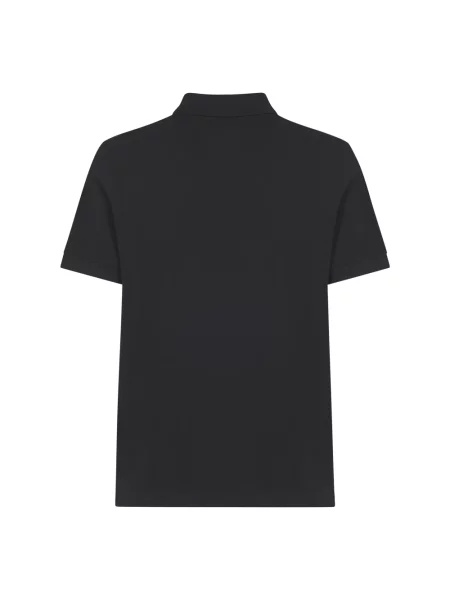 Koszulka polo Stone Island z kamieniami czarna