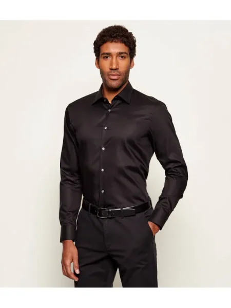 BOSS BLACK Cămașă | Slim Fit negru