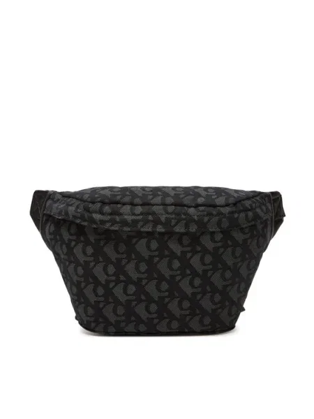 Calvin Klein Jeans Övtáska Unstructured Monogram Waistbag fekete