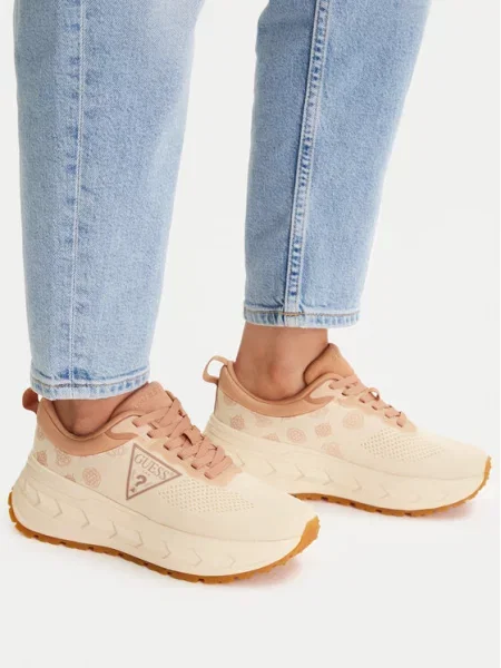 Guess Sneakersy beżowy