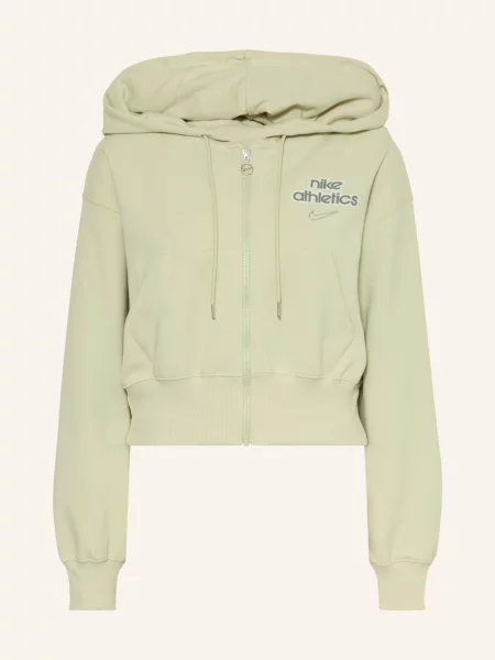 Nike Mikina Sportswear Phoenix Fleece světle zelená