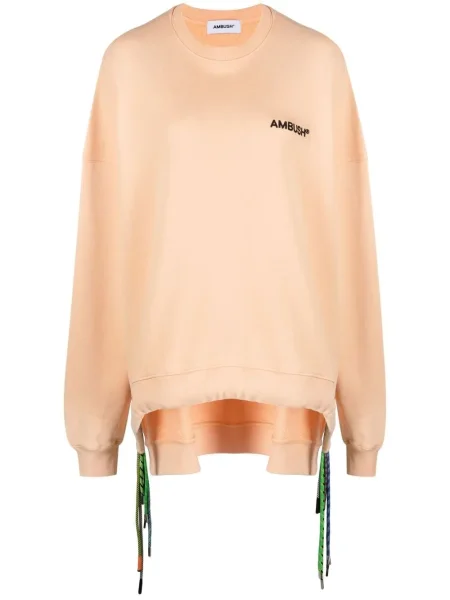 Hanorac crewneck Ambush cu decolteu rotund negru