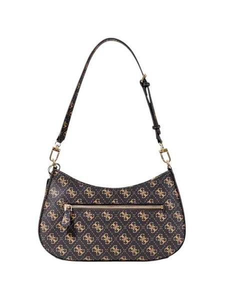 Guess torebka NOELLE brązowy