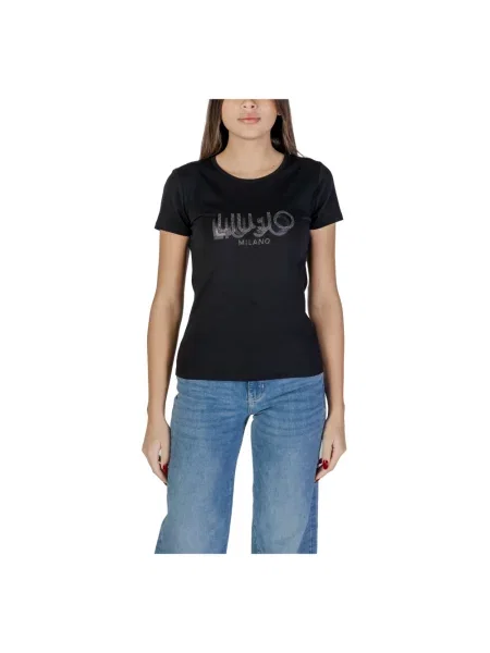 Koszulka Liu Jo z krótkim rękawem niebieska