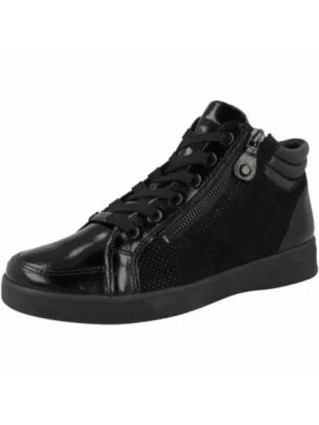 Sneakersy Ara skórzane czarne