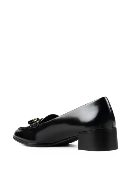 Pantofi loafer Tory Burch din piele negru