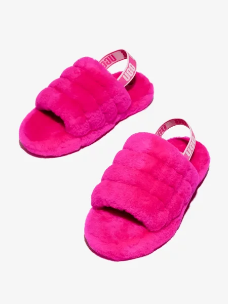 Kapcie dziecięce Ugg różowe