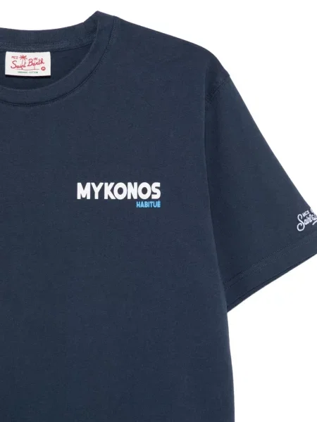 Tricou Mc2 Saint Barth cu imagine albastru