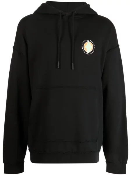 Hanorac cu glugă Marcelo Burlon County Of Milan cu imagine negru