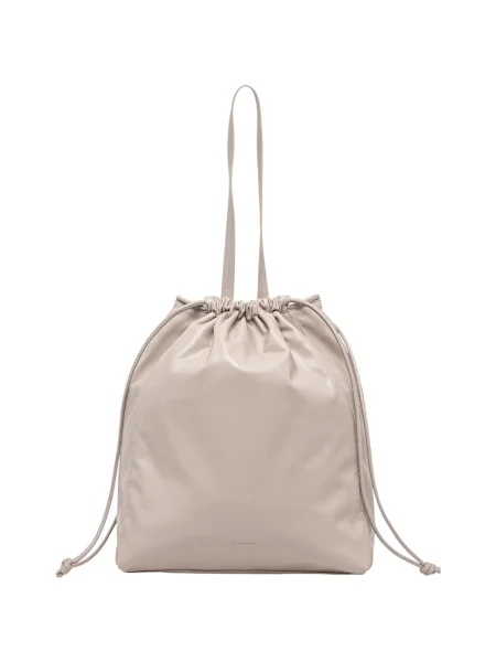 Geanta crossbody Calvin Klein Jeans cu cordon alb