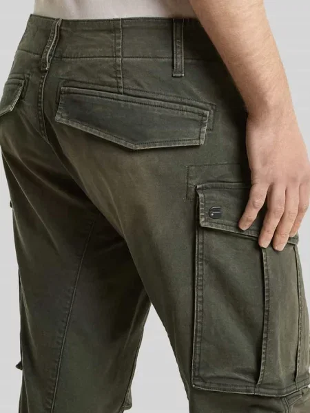 G-Star jeansy relaxed fit Rovic Zip 3D Regular Tapered zielony