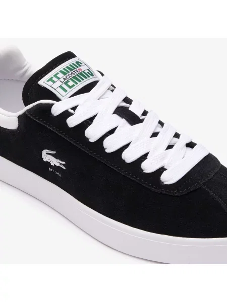 Lacoste Skórzane Sneakersy Baseshot czarne