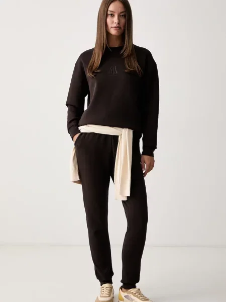 Armani Exchange pulover rjava