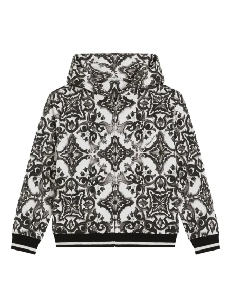 Bluza z kapturem dziecięca Dolce And Gabbana czarna