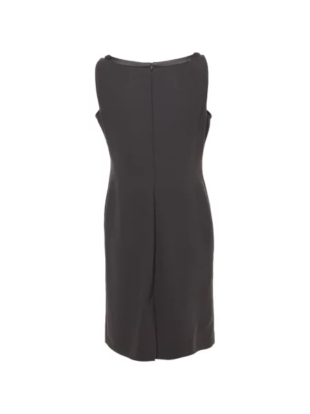Rochie mini Moschino Cheap & Chic cu model floral din crep negru