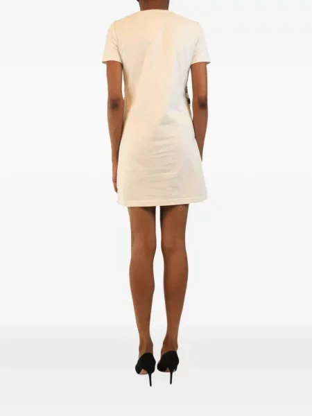 Scurt rochie mini Tory Burch alb