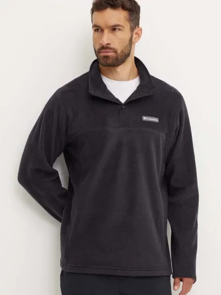 Mikina Columbia Steens Mountain Half Snap black černá