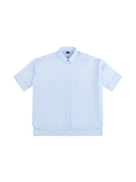 Koszula Fay w paski niebieska