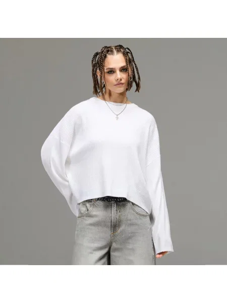 Свитер Cropp белый