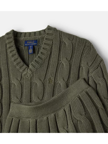 Gyerek szoknya Polo Ralph Lauren zöld