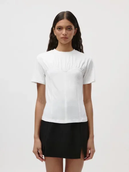 LeGer by Lena Gercke Tricou Nina' alb