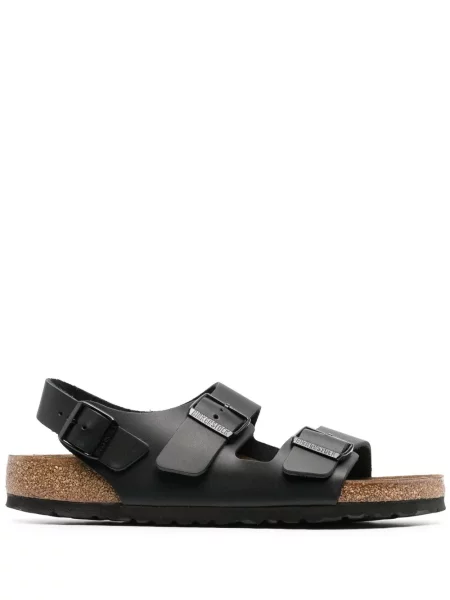 Sandale Birkenstock cu cataramă slingback negru
