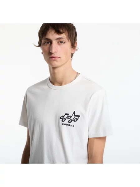 T-shirt KENZO Gots Sounds Slim T-Shirt Off White XL biała