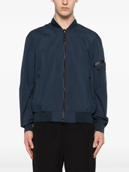 Geacă bomber Blauer cu autograf albastru